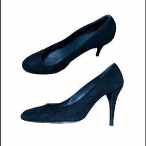 Stuart weitzman black heel size 10